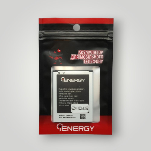 Батарея (акумулятор) SAMSUNG i8262 Galaxy Core, B150AE IENERGY (1900 mAh)