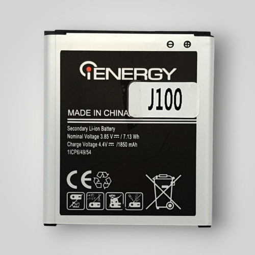 Батарея (акумулятор) SAMSUNG J100, J1, EB-BJ100CBE (1850 mAh) iENERGY