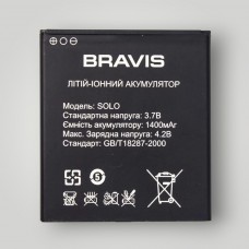 Батарея (акумулятор) Bravis SOLO (1400 mAh)