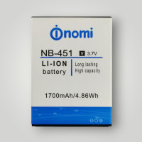 Батарея (акумулятор) Nomi i451, Nomi NB451 (1700 mAh)