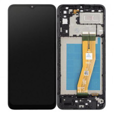 Дисплей для Samsung A04e з рамкою Original PRC