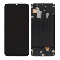 Дисплей для Samsung A30 2019 з рамкою OLED