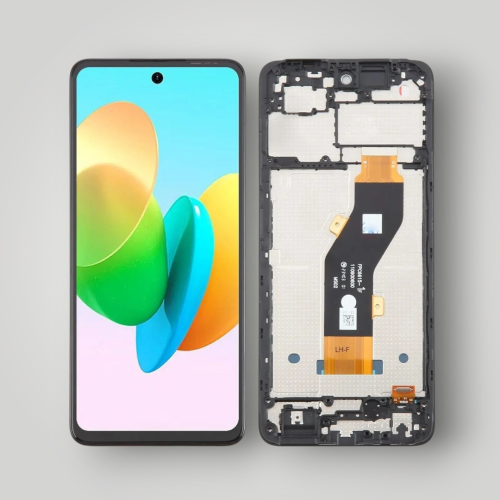 Дисплей для Tecno Spark 20C з рамкою Дисплей для Tecno Spark 20C з рамкою