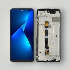 Дисплей Tecno Pova 5, HC, з рамкою, чорний