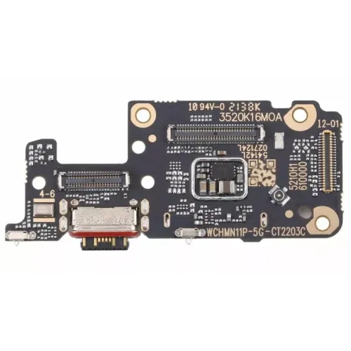 Нижня плата Xiaomi Redmi Note 11 Pro Plus 5G з роз'ємом зарядки, SIM-карти, мікрофоном