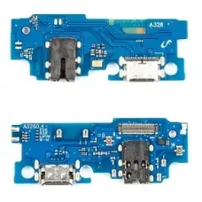 Нижня плата Samsung A326B Galaxy A32 5G з роз'ємом зарядки, наушников, з мікрофоном