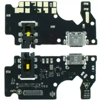 Нижня плата ZTE Blade V30 Vita з роз'ємом зарядки, наушников, з мікрофоном