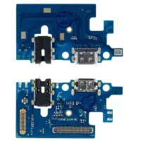 Нижня плата Samsung M317F Galaxy M31s з роз'ємом зарядки, наушников, з мікрофоном