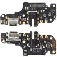 Нижня плата Xiaomi 10T Lite з роз'ємом зарядки, наушников, мікрофоном