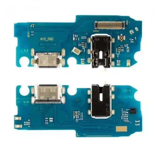 Нижня плата Samsung A125F Galaxy A12 2021, A127F з роз'ємом зарядки, з мікрофоном
