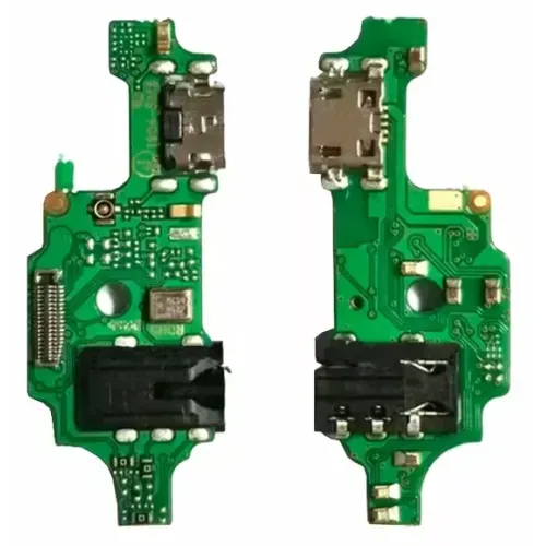 Нижня плата Tecno Spark 4 (KC8) з роз'ємом зарядки