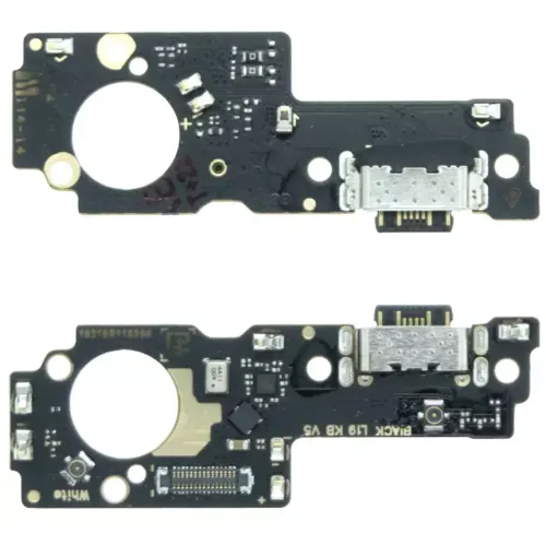 Нижня плата Xiaomi Poco M5 з роз'ємом зарядки, мікрофоном