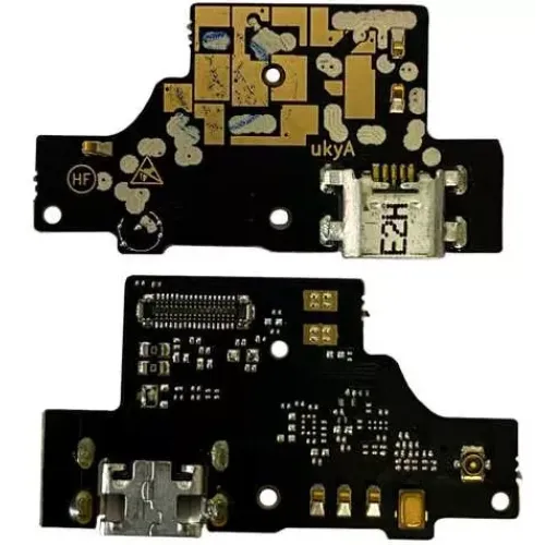 Нижня плата ZTE Blade A7 2019 з роз'ємом зарядки, з мікрофоном