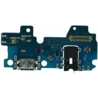 Нижня плата Samsung M225F Galaxy M22, M325F, з роз'ємом зарядки, наушников, з мікрофоном ОРИГІНАЛ