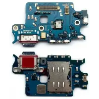 Нижня плата Samsung S901B Galaxy S22 5G з роз'ємом зарядки, Sim-карти, з мікрофоном ОРИГІНАЛ