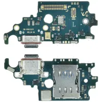 Нижня плата Samsung G991B Galaxy S21 5G з роз'ємом зарядки, Sim-карти, з мікрофоном ОРИГІНАЛ