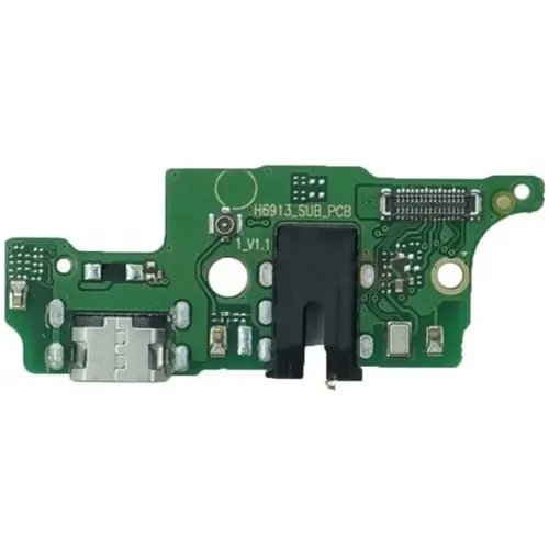 Нижня плата Tecno Spark 8P (KG7n) з роз'ємом зарядки, наушников, з мікрофоном ОРИГІНАЛ