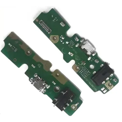 Нижня плата Tecno Spark 7 (KF6) з роз'ємом зарядки, навушників ОРИГІНАЛ