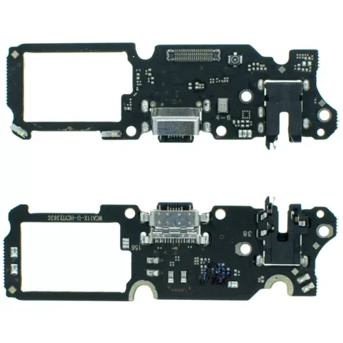 Нижня плата Oppo A5 2020, A9 2020 з роз'ємом зарядки, наушников, з мікрофоном