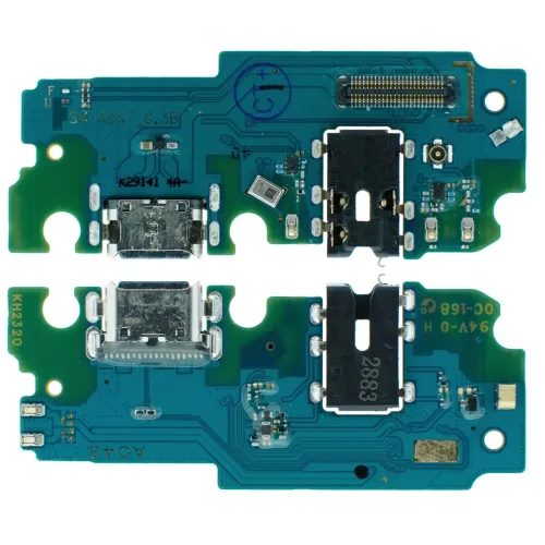 Нижня плата Samsung A047F Galaxy A04s з роз'ємом зарядки, з мікрофоном ОРИГІНАЛ