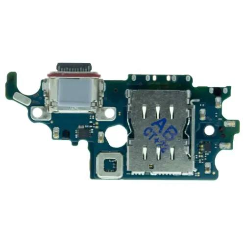 Нижня плата Samsung G991B Galaxy S21 5G з роз'ємом зарядки, Sim-карти, з мікрофоном