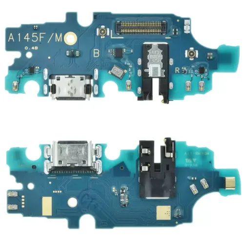 Нижня плата Samsung A145F Galaxy A14 з роз'ємом зарядки, з мікрофоном ОРИГІНАЛ
