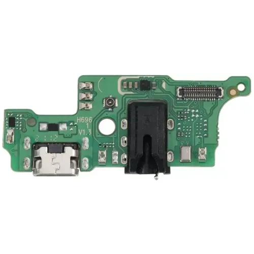 Нижня плата Tecno Spark 7 Pro (KF8) з роз'ємом зарядки, наушников