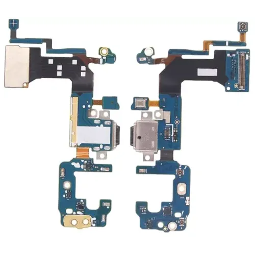 Нижня плата Samsung G950U Galaxy S8 2017 (REV:0.7C) з роз'ємом зарядки, з мікрофоном