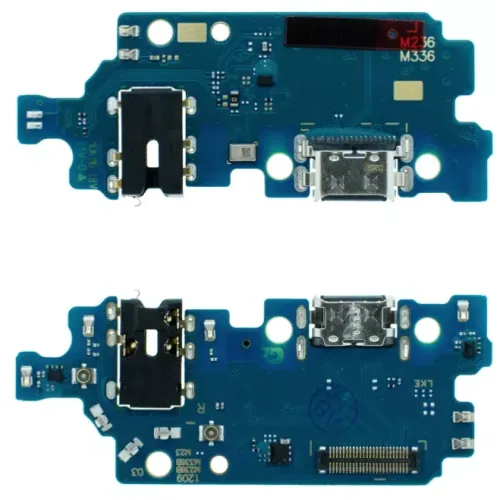 Нижня плата Samsung M236B Galaxy M23 5G, з роз'ємом зарядки, навушників ОРИГІНАЛ