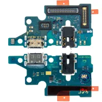 Нижня плата Samsung A715F Galaxy A71 2020 з роз'ємом зарядки, наушников, з мікрофоном ОРИГІНАЛ