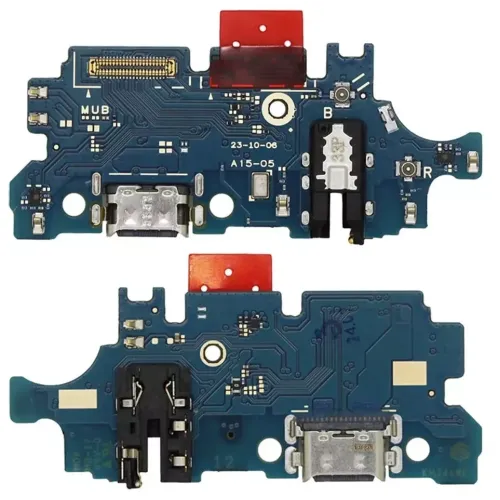 Нижня плата Samsung A155F Galaxy A15, A156, M156 з роз'ємом зарядки, з мікрофоном