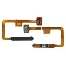 Шлейф Xiaomi Mi 11 Lite, Mi 11 Lite 5G з кнопкою включення, зі сканером відбитка пальця Black