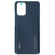 Задня кришка Xiaomi Redmi Note 10 4G, Redmi Note 10S темно-сіра Shadow Black (Onyx Gray)