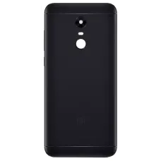 Задня кришка Xiaomi Redmi 5 Plus чорна + скло камери