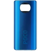 Задня кришка Xiaomi Poco X3, X3 NFC 64 MP синя Cobalt Blue