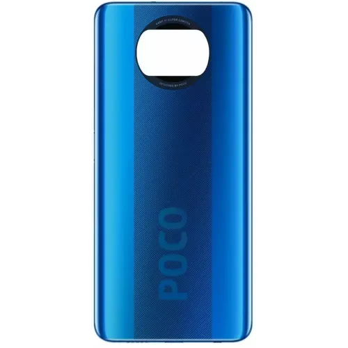 Задня кришка Xiaomi Poco X3, X3 NFC 64 MP синя Cobalt Blue
