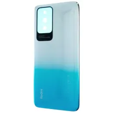 Задня кришка Xiaomi Redmi 10, Redmi 10 2022, Redmi 10 Prime Sea Blue блакитна