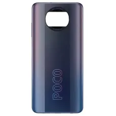 Задня кришка Xiaomi Poco X3 Pro чорна Phantom Black