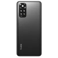 Задня кришка Xiaomi Redmi Note 11, Redmi Note 11S Graphite Gray сіра + скло камери