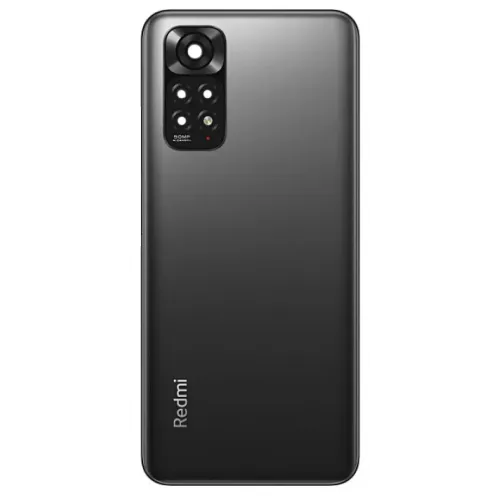 Задня кришка Xiaomi Redmi Note 11, Redmi Note 11S Graphite Gray сіра + скло камери