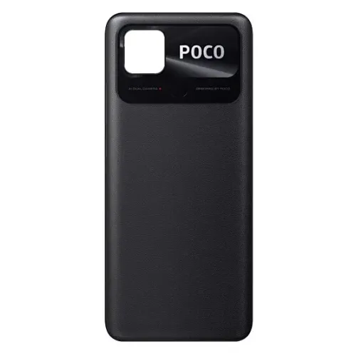 Задня кришка Xiaomi Poco C40 Power Black чорна