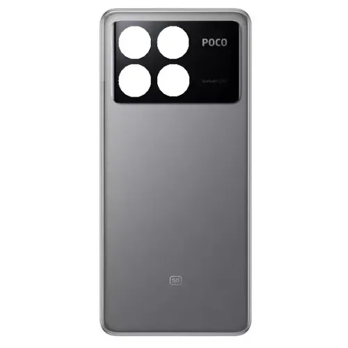 Задня кришка Xiaomi Poco X6 Pro сіра