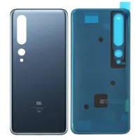 Задня кришка Xiaomi Mi 10, Mi 10 Pro сіра