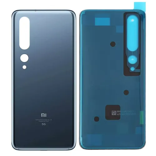 Задня кришка Xiaomi Mi 10, Mi 10 Pro сіра