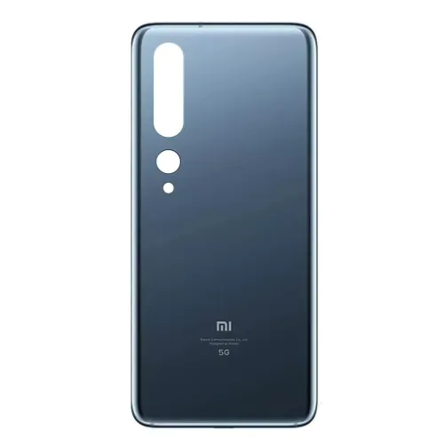 Задня кришка Xiaomi Mi 10, Mi 10 Pro сіра