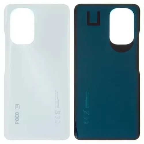 Задня кришка Xiaomi Poco F3, Redmi K40 біла Arctic White