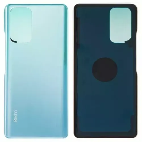 Задня кришка Xiaomi Redmi Note 10 Pro, Note 10 Pro Max блакитна Glacier Blue